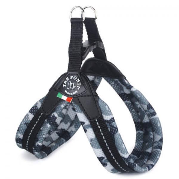 Easy Fit Soft Mesh Camouflage Click Verschluss Camouflage Grau Reflektierende Naht Gr. 3,5 Easy Fit Soft Mesh Camouflage Click Verschluss Camouflage Grau Reflektierende Naht Gr. 3,5